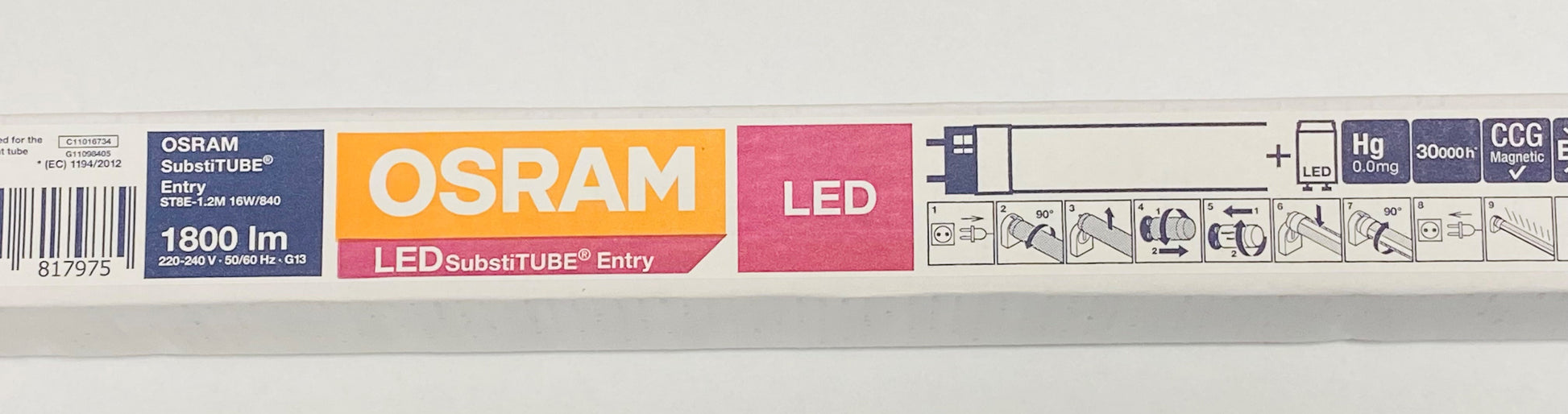 Osram Led Tube ST8E_EM_16_W_4000_K_1200_mm